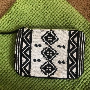 Cotton On Beaded Clutch